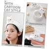 VICASKY Face Wash Headband for Women Elastic Cat Design Spa