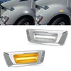HERCOO Side Marker Turn Signal Lights LED Position light Compatible
