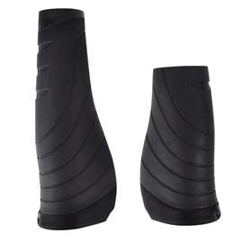 Allnice Bike Handlebar Grips Comfort Bike Grips Fit for 22.2mm Bicycle Handlebar (Black) (AB)