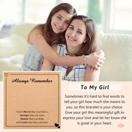 PINKDODO Teen Girl Gifts for Teen Girls Gift Ideas, Stocking Stuffers for Teen Girls Bracelets Christmas Gifts for Teen Girls 13-16 14 15 18 Year Old Girl Birthday Valentines Day Gifts for Teenage Girl Gifts Ideas