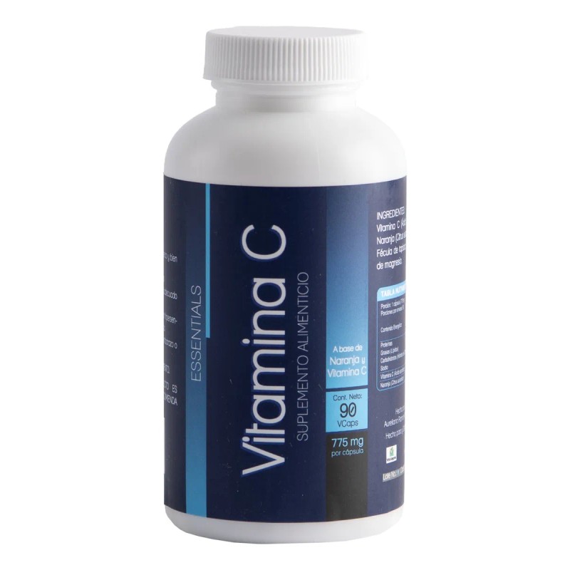 Vitamina C - 90 Cápsulas - N L S Essentials
