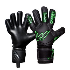 WALTER Evolution Goalkeeper Gloves (8, Black/Green)