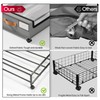 Yecaye Under Bed Storage with Wheels, 2 Pack Under Bed