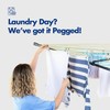 Soft Grip Clothes Pegs for Washing Line Multi-Coloured Strong Non
