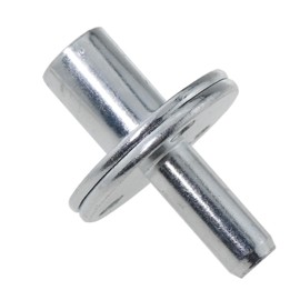 Maxmoral 1 Set 54mm Length Metal Screw in T Nut Bed Post Connector Furniture Hardware Accessories Upholstery Leg Locking Nut for Hardwood and Softwood Furniture Leg Installation