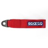 SPARCO 01637RS Racing Towing-Hook-Ribbon - Red - max. 3000kg -