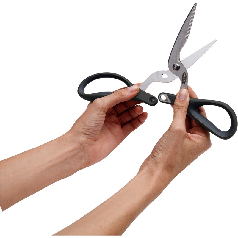 Chef'n FreshForce Poultry Shears, Heavy Duty Kitchen Meat Scissors, Stainless