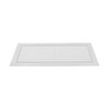 Vent Systems 3" x 10" Inch (Opening Dimensions) White Plastic