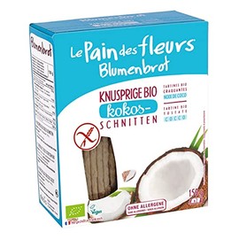 Blumenbrot - Crispy Coconut Cuts Organic - 150 g - Pack of 6