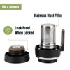 Ozizo Tea Infuser Bottle for Loose Leaf Tea | Stainless