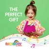 Rainbow Colours Harmonica for Kids - 4 Hole Sticker Kids
