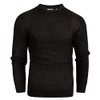 Crosshatch Mens Cotton Cable Knit Jumper Pullover Winter Sweater- 100%