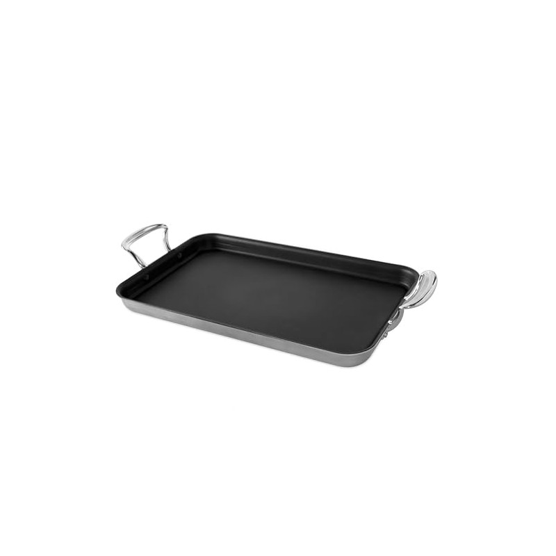 Nordic Ware 2 Burner High Sides Griddle 11 by 18-Inch