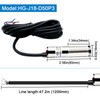 LCLCTC12V 24V Laser Sensor photoelectric Switch PNP NO + NC
