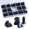 LEONTOOL Rack Mount Cage Nuts M6 x 16mm Cage Nuts