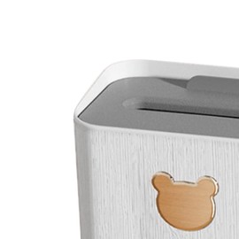 Caja de Pañuelos de Rectangular, Organizador de Servilletas con Caja de Control Remoto Soporte de Pañuelos Faciales para Baño Cocina y Oficina Recámara