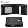 Hombre Carteras de Cuero con Money Clip Lumbor37 Cartera para