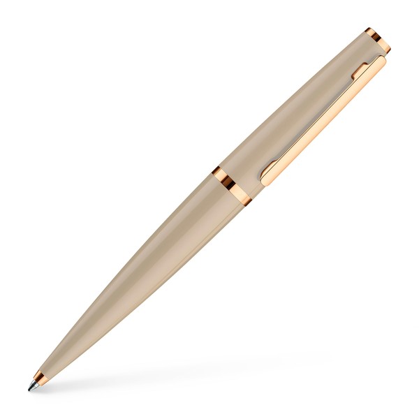 Otto Hutt 001-11305 Ballpoint Pen Design 06 Aluminium Sand-Rose Gold