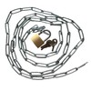 Steel Chain with Padlock Set - Robust Chain with Lock