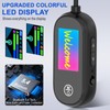 Bluetooth 5.4 Transmitter Receiver, 2-in-1 Adapter with Display