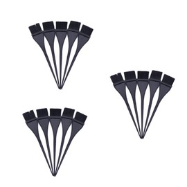 Beavorty 15pcs Professional Hair Dye Applicator Brush Black Tinting Tool for Salon Home Use for Hair Coloring Treatment Keratin Application