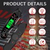 Cooking Thermometer,IP67 Waterproof Digital Meat Thermometer with Backlight, Calibration &