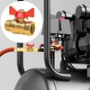 Brass Ball Valve, 3/4 Inch Shut-off Valve, External Thread, Brass