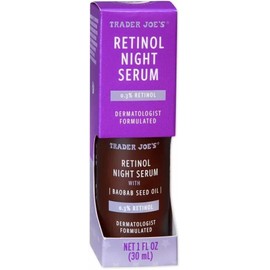 Trader Joe’s Retinol Night Serum Dermatologist Formulated 1 floz.(30ml)