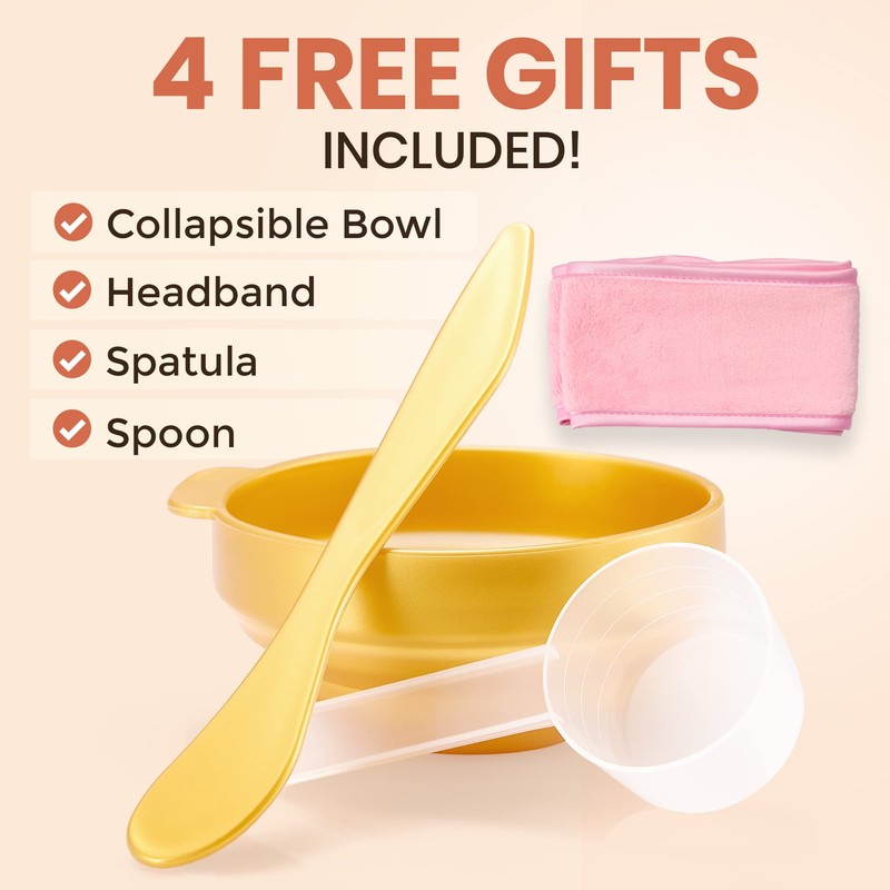 Peel-Off Jelly Mask Premium Modeling "Rubber Mask" Spa Set -