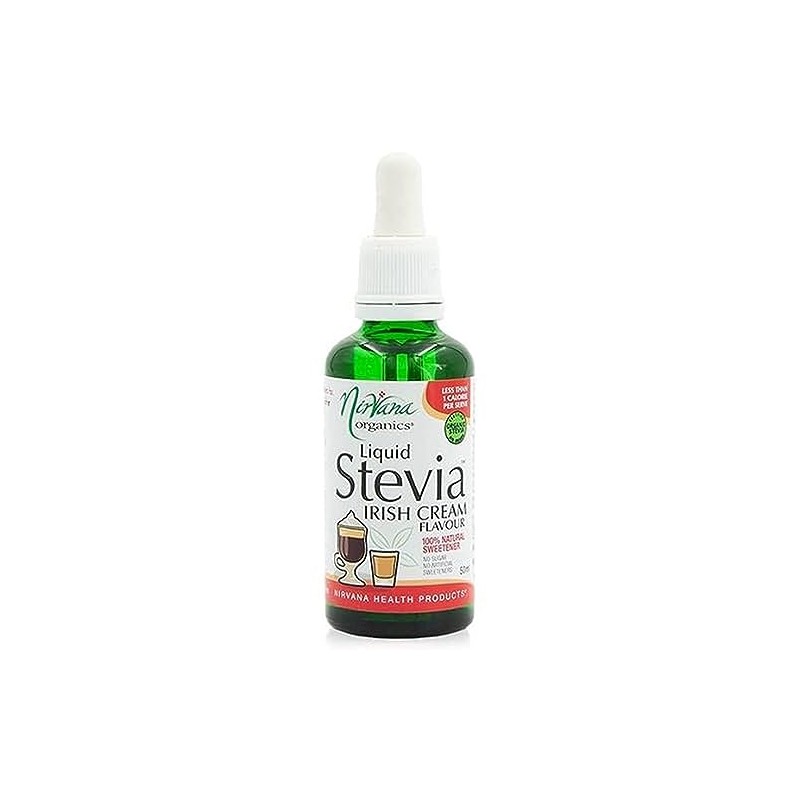 Nirvana Organics Irish Cream Flavour Stevia Liquid 50 ml