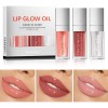Set De 3 Aceites Para Labios Lip Glow Oil Gloss