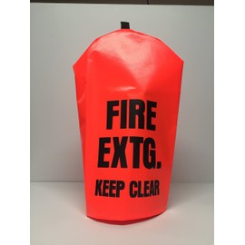FIRE EXTINGUISHER COVER (PEK 300) - 5 pack - NO WINDOW - Large, fits 10-20lbs extinguishers
