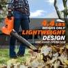 MAXLANDER Leaf Blower Corded, 7-AMP 350CFM/155MPH Electric Leaf Blower, Lightweight