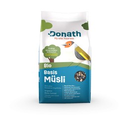 Donath Donath Bio Basis M1sli - unser Bio Streufutter Mix f1r alle k?rnerfressenden Feinschmecker - Vitamin- und eiwei?reich - Ganzjahres Wildvogelfutter - aus unserer Manufaktur in S1ddeutschland - 1Kg