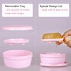 AIMALL 4 PCS Leak-Proof Creative Travel Soap Box with Lid,