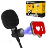 PowerDeWise CharisMic - Lavalier Clip On Microphone with Magnetic Mount