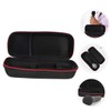 FUNOMOCYA Wireless Microphone Case for 2pcs Eva Storage Bag Zipper