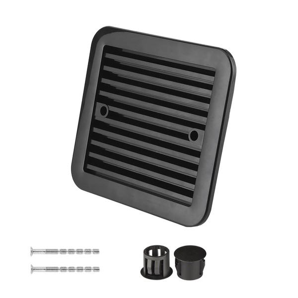 Ronyaoko Side Mount RV Fan Grille, RV Cooling Fan Shutters