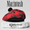 Scottish Hat Tam o Shanter Scottish Bonnet Tartan hat Acrylic