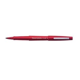 Paper Mate Pack of 3 Felt-Tip Pens Flair Original Nylon Medium Point Red