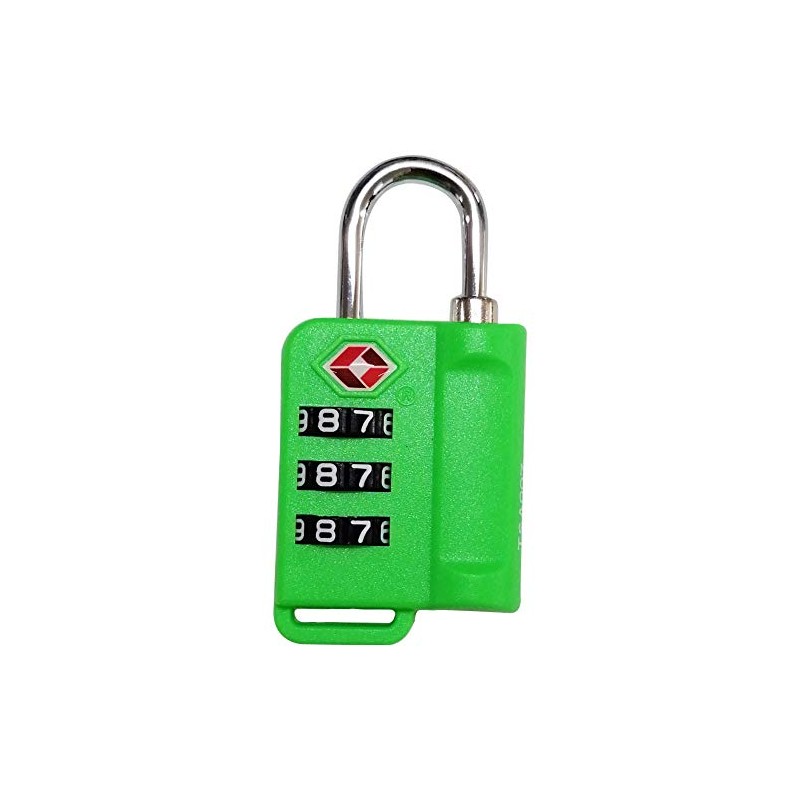 Ultra Light! TSA Lock Padlock with GPT Indicator 3 Digits