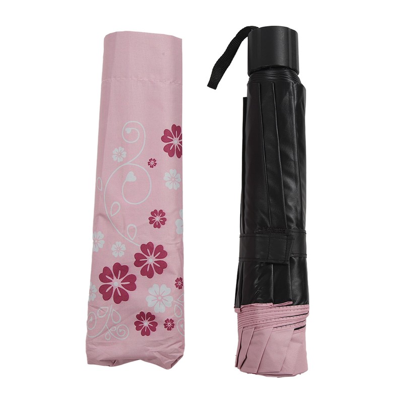 Folding Umbrella 10 Ribs Manual Opening Closing Dual Purpose UV