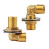 COOLWEST Wall Mounting Installation Kit for Commercial Wall Mount Faucet,