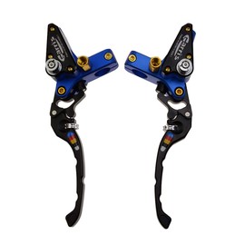 GOOFIT 22mm CNC Motorcycle Hydraulic Clutch Brake Pump Master Cylinder Lever Adjustable Universal for Motorcycle Pocket Dirt Bike ATV 125cc -250cc Vertical Off Road Scooter White