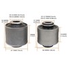 XQSMWF 6PCS Suspension Knuckle Bush Kit 5090072AD 5090095AC Compatible with