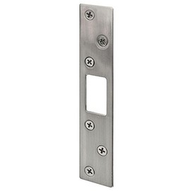 Defiant 5-7/8 in. Satin Nickel Deadbolt Strike