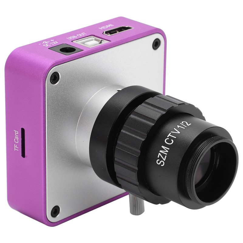 2K 51MP Microscope Camera USB Industrial Camera +1/2 Stereoscopic Microscope