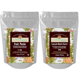 Cape Crystal Brands Value PAK-3: Pectin + Locust Bean Gum (2 oz Each) – Jam & Jelly Making, Fruit Fillings, Vegan Dessert Gels