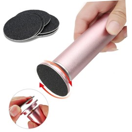 Housoutil 120 Pcs Feet Remover Tool Sandpaper Disk Foot Remover Power Tools Foot Sander Replacement Sandpaper Discs Nail Sanding Bands Manicure Tools Sanding Paper Disks Foot File Electric
