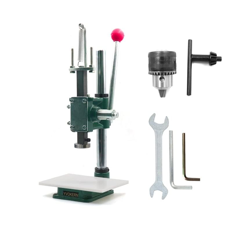 Multi-Function Hand Press and Hole Punch Machine for Stamping Leather